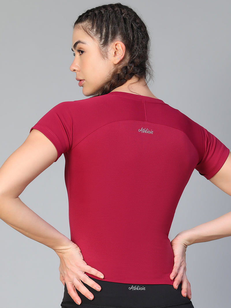 Momentum T-Shirt Maroon