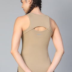Lunar Shift Tank Top Tan