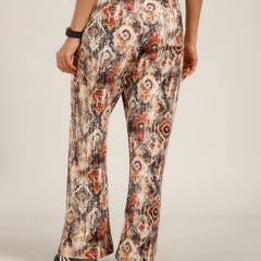 Printed Baggy Heritage Pattern Sweatpants