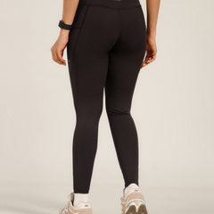 V-Front Legging Black