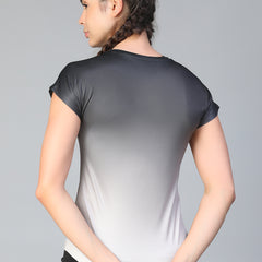Dual Tone T-Shirt B&W