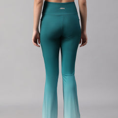 Dual Tone Flare Pant Ice Blue