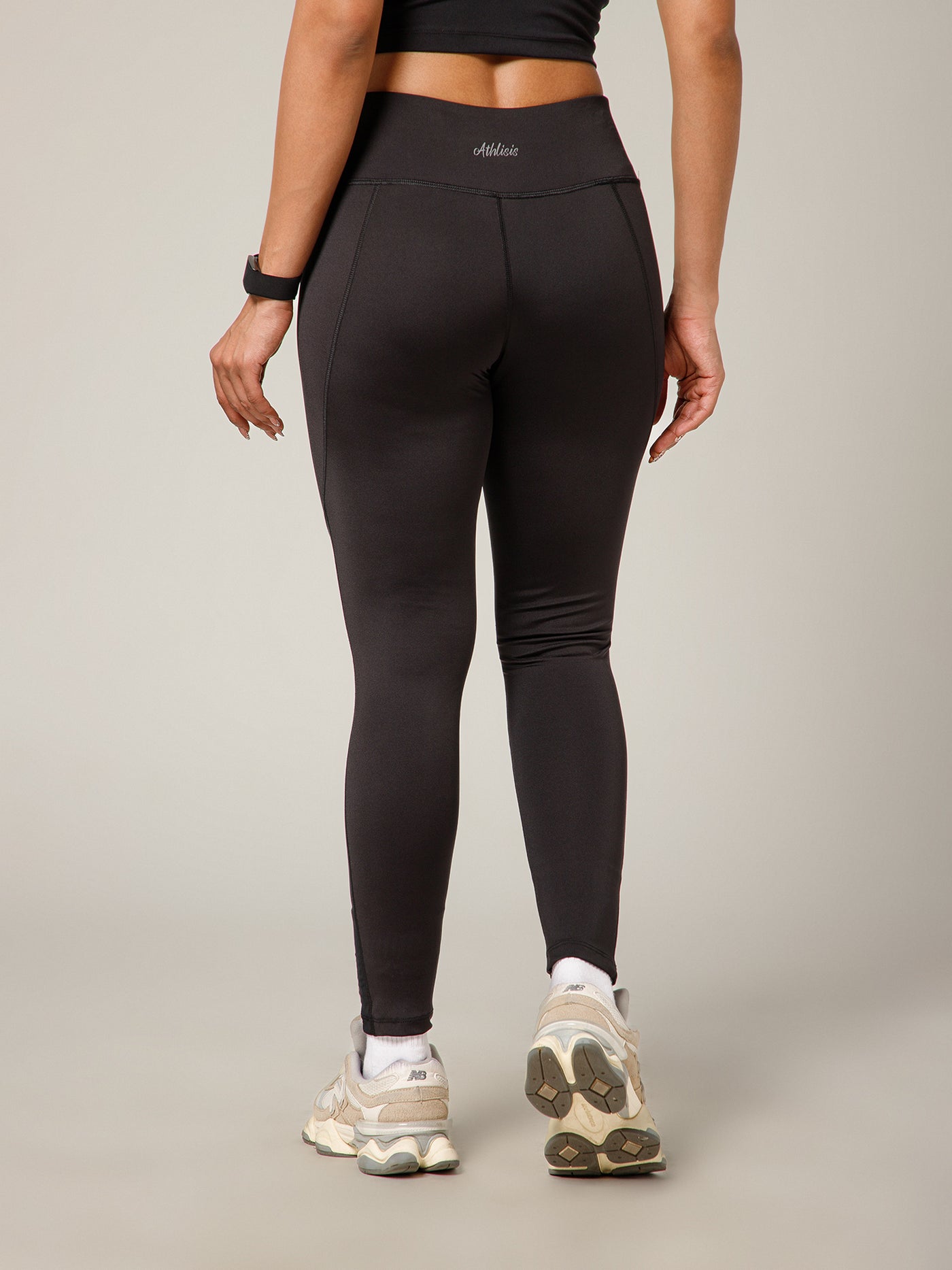 Streamline Panel Legging Black