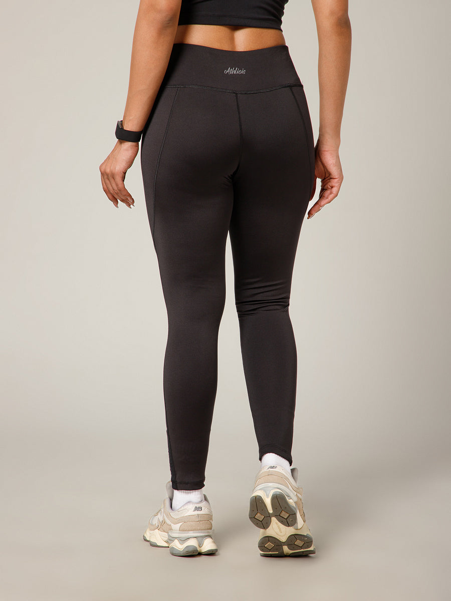 Streamline Panel Legging Black