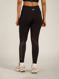 Flex Mesh Legging Black