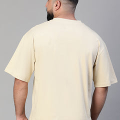 Energy Oversized T-Shirt Beige