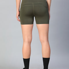 Aura Training Shorts Olive