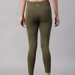 V-Front Legging Olive