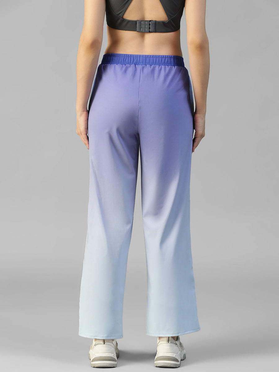 Flow Piping Dual Tone Sweatpants Blue