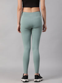 V-Front Legging Pista Green