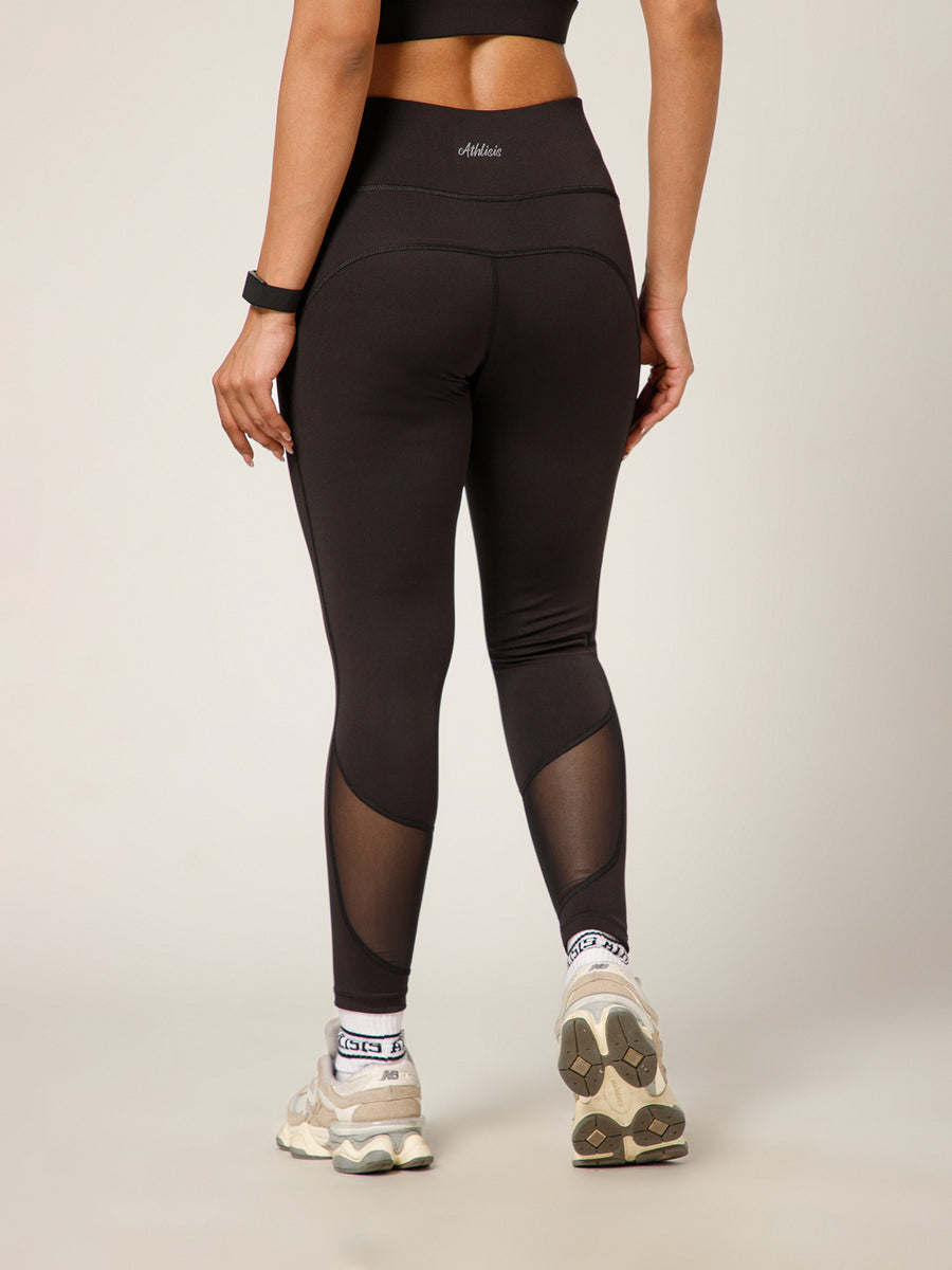 Vapor Mesh Legging Black