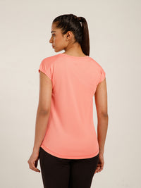 Cap Motion T-Shirt Coral