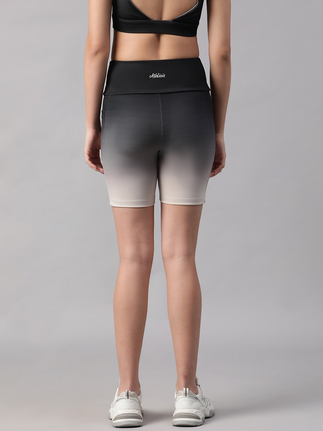 Dual Tone Shorts B&W