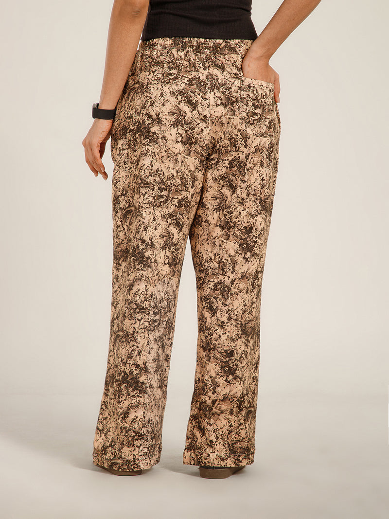 Printed Baggy Storm Wash Sweatpants