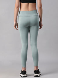 Streamline Panel Legging Pista Green