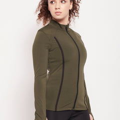 Aero Sculpt Jacket Olive