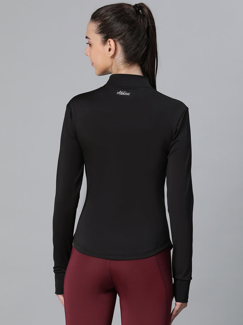 Contour Short Jacket Black