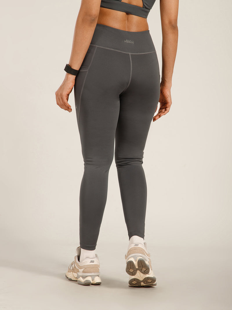 V-Front Legging Gray