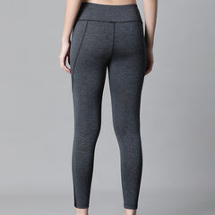 Streamline Panel Legging Gray Melange
