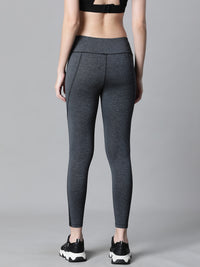 Streamline Panel Legging Gray Melange