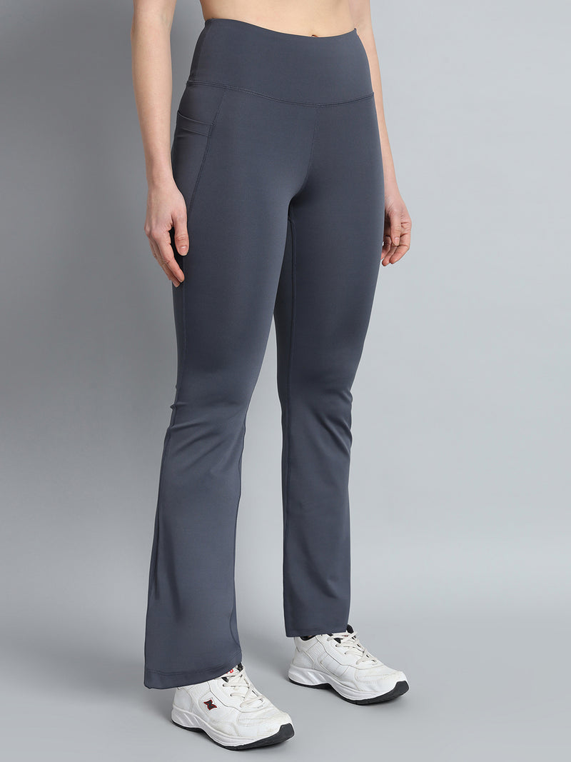 Active Sculpt Flare Pant Gray