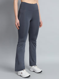 Active Sculpt Flare Pant Gray