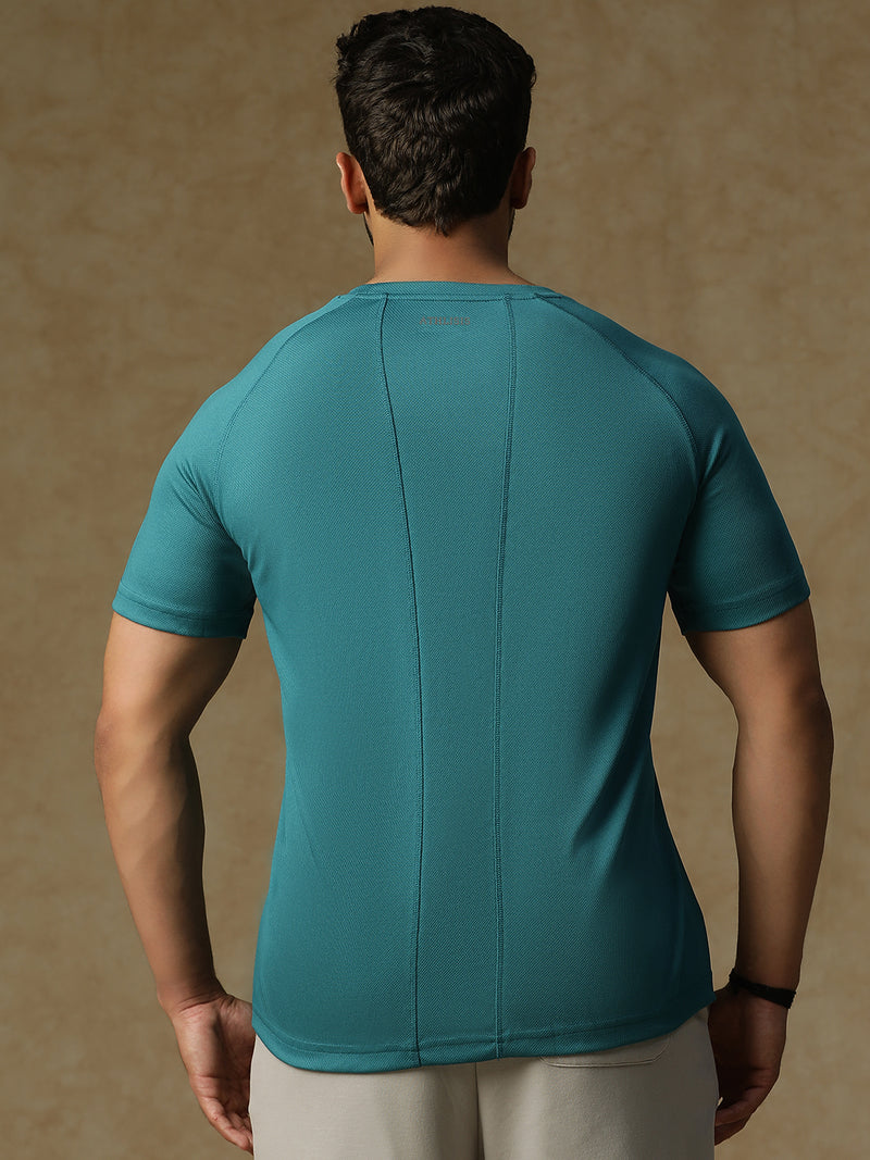 Back Panel T-Shirt Teal