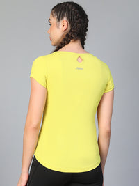 Keyhole T-shirt Apple Green