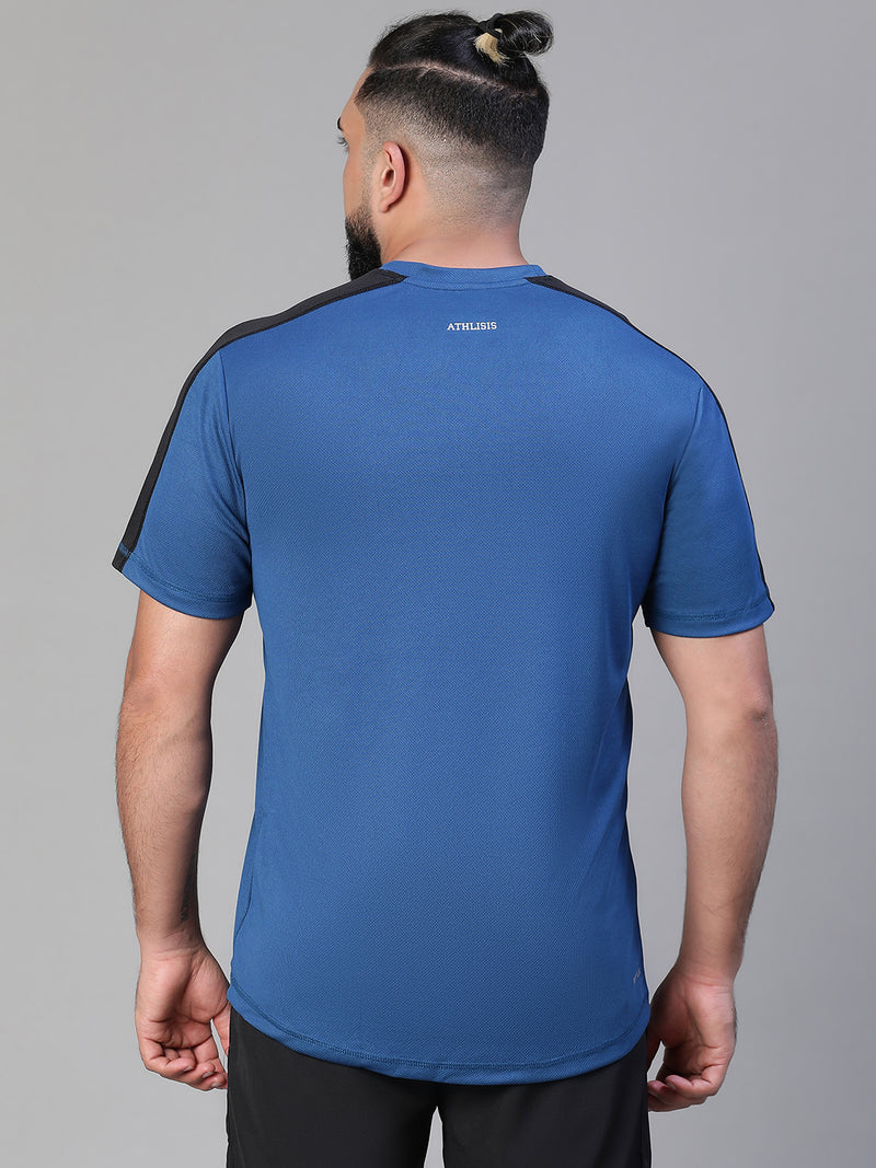Iconic Side Panel T-Shirt Navy