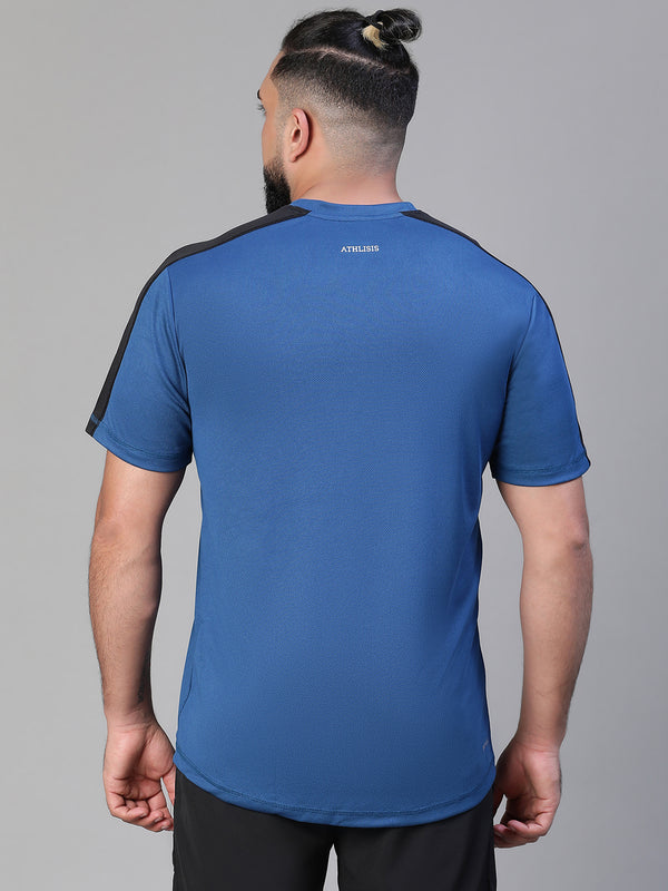 Iconic Side Panel T-Shirt Navy