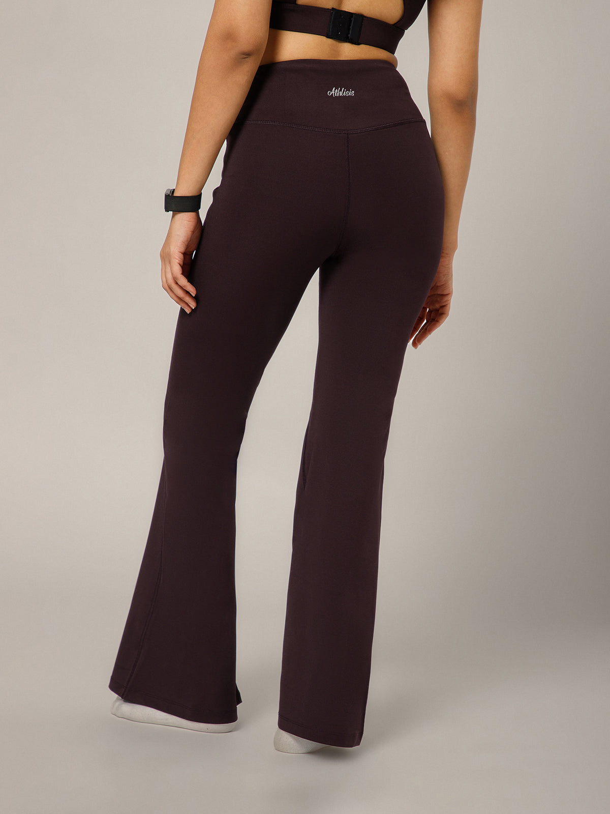 V-Band Go-To Wide Flare Pant Wine