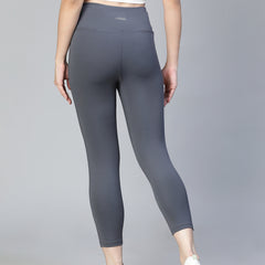 Laser Cut Leggings Gray