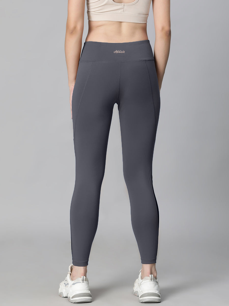 Streamline Panel Legging Gray