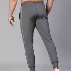 Side Panel Pants Gray