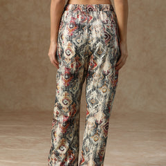 Printed Baggy Heritage Pattern Sweatpants