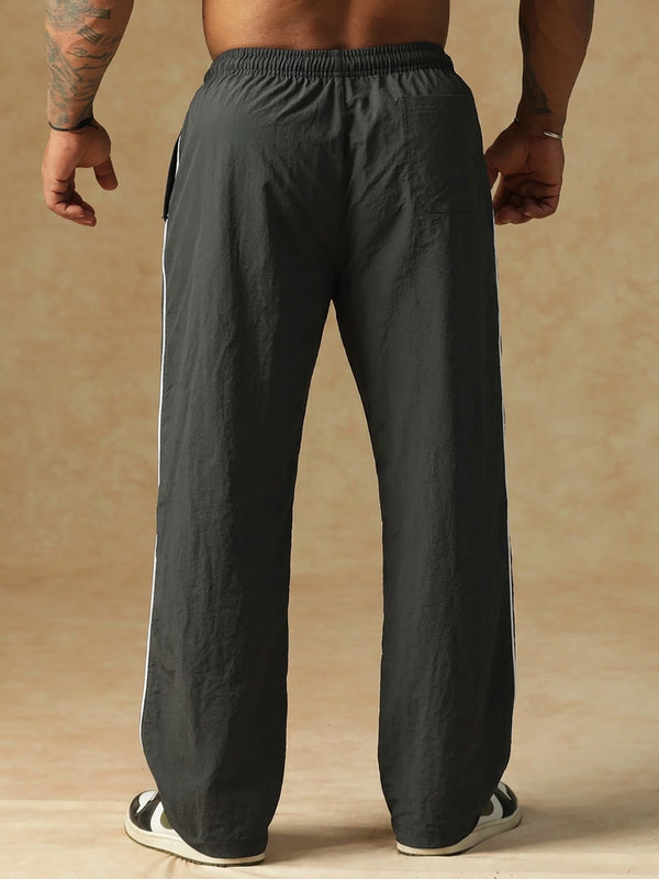 Crinkle Classic Pants Grey