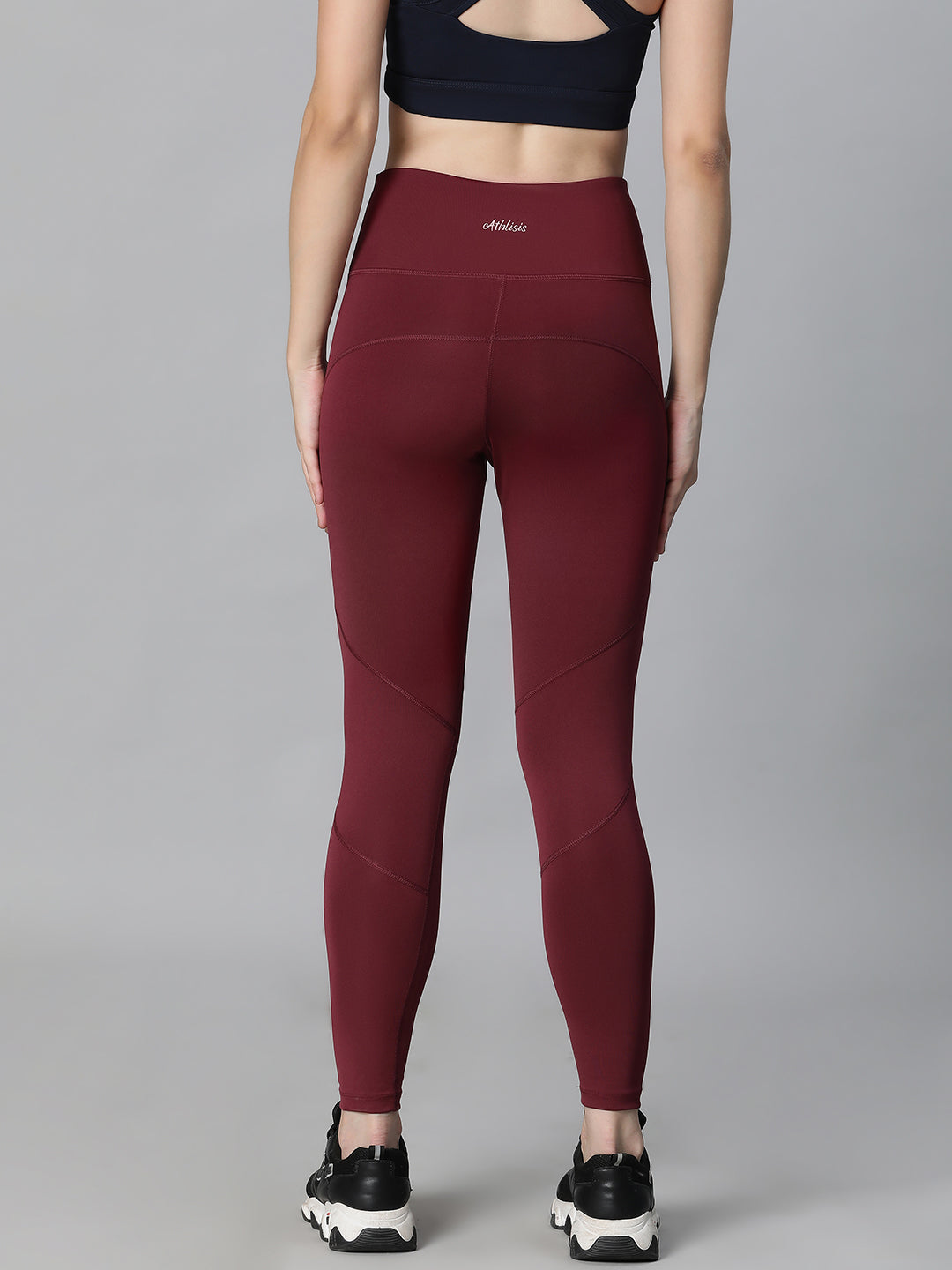Sangria Stride Legging Maroon