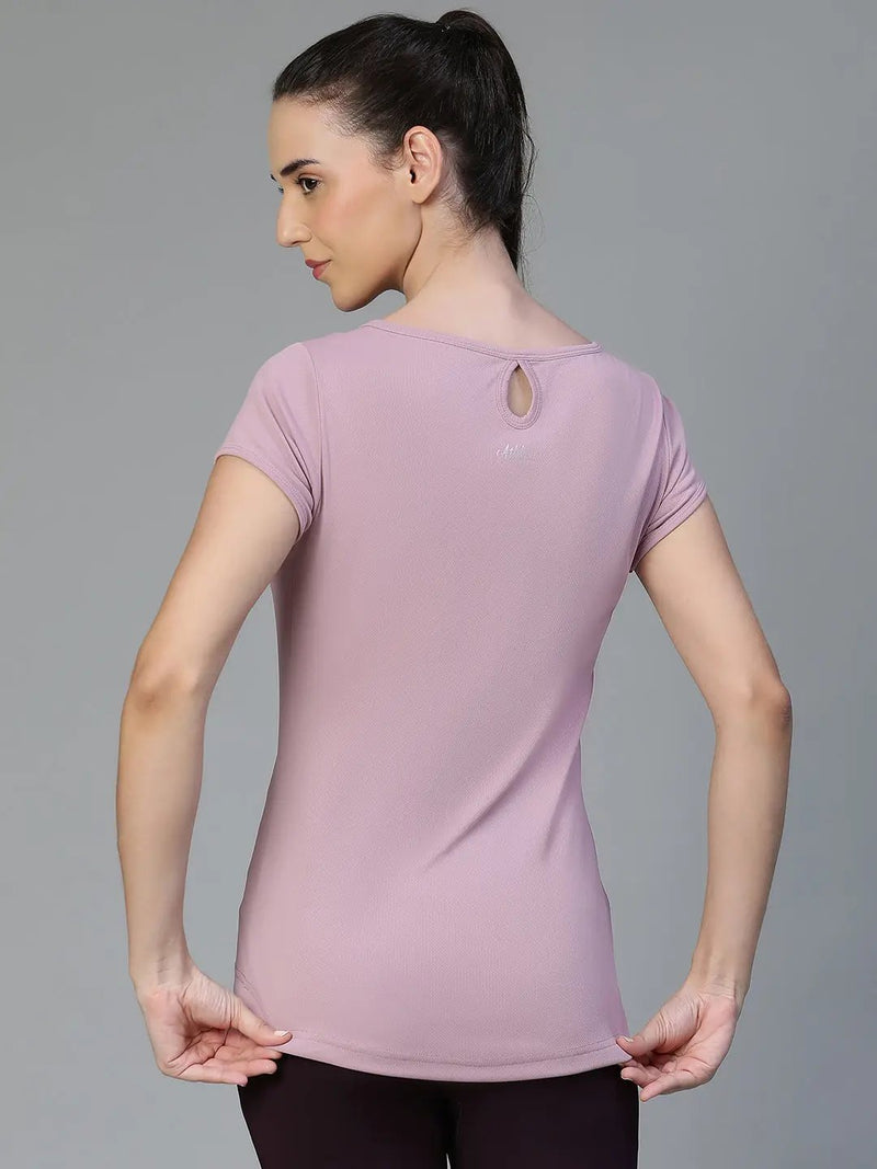 Keyhole T-shirt Lavender