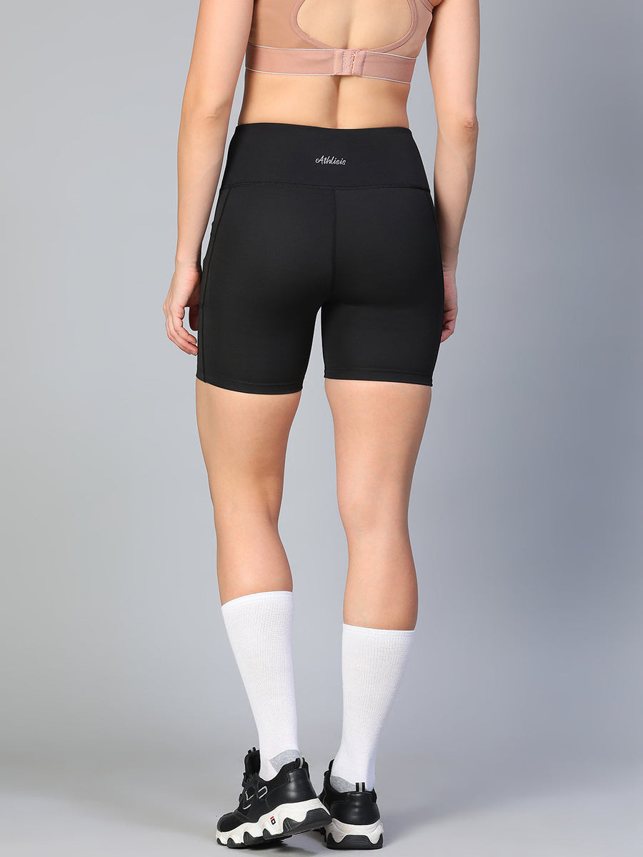 Stealth Active Shorts Black Athlisis Sports