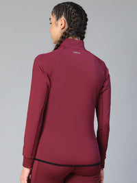 Verve Jacket Maroon