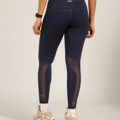 Flex Mesh Legging Navy