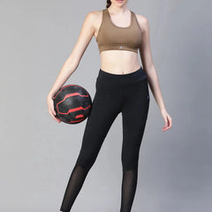 Women Black Training Tights Athlisis Sports