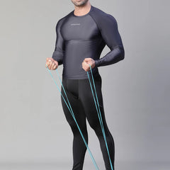 Nylon Basic Compression Tights Black