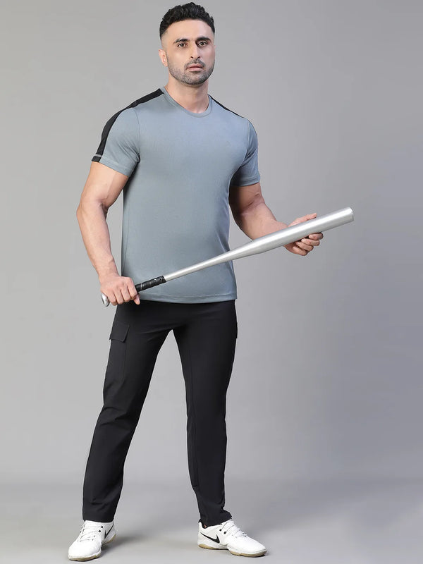 Iconic Side Panel T-Shirt Gray