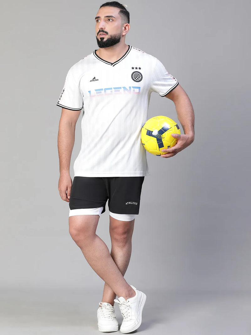 2 in 1 Lining Shorts Black