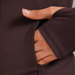 Sculptor Jacket Brown