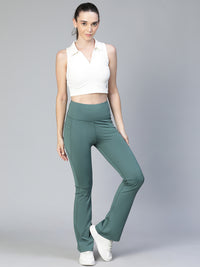 Active Sculpt Flare Forest Green