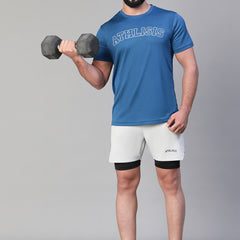 2 in 1 Lining Shorts Gray