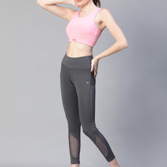 Vapor Mesh Legging Gray