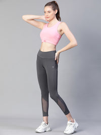 Vapor Mesh Legging Gray
